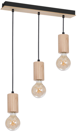 Milagro - Lampa wisząca LINES 3xE27