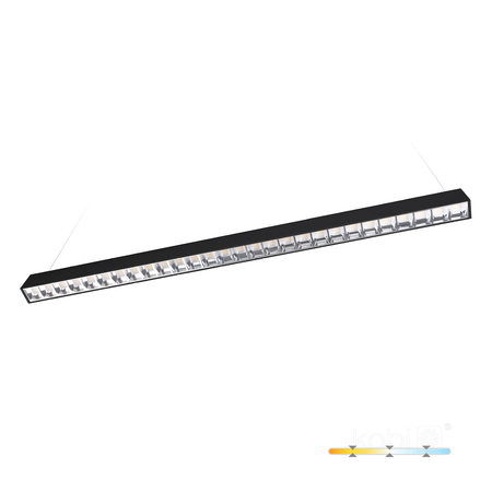 Oprawa liniowa LED KOLINE K2 30W  3CCT  UGR<19 czarna Kobi Pro