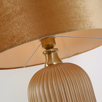 Lampa stołowa Tamiza 65 cm złota 1xE27