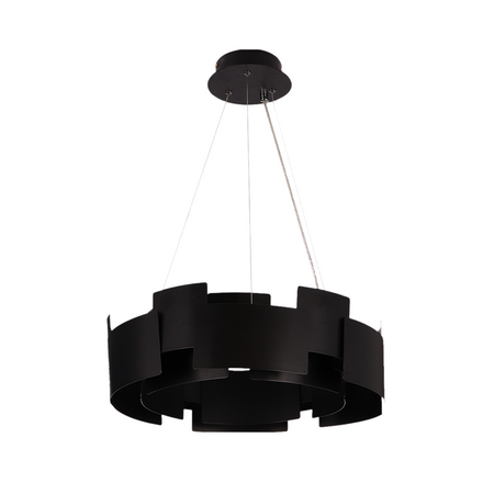 Milagro - Lampa wisząca TORINO BLACK 24W LED