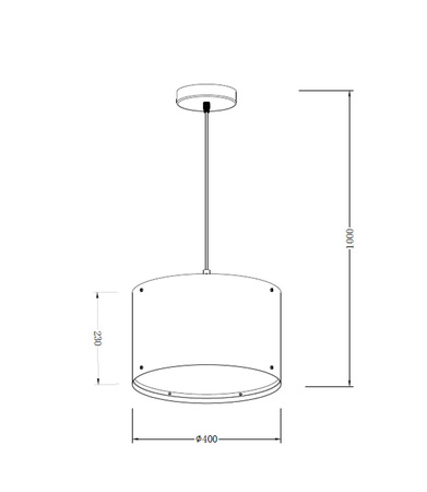 Lampa wisząca Graffiti Style LP-077/1P