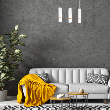 Milagro - Lampa wisząca VIDAR WHITE 3xGU10