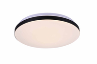 Plafon Babilon 33 cm czarny LED 4000K