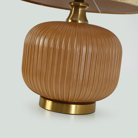 Lampa stołowa Tamiza 48 cm złota 1xE27