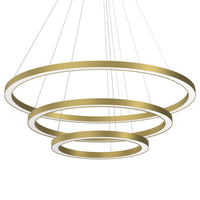 Milagro - Lampa wisząca GALAXIA GOLD 85W LED