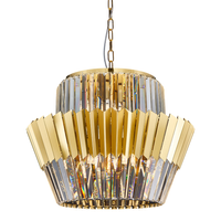 Milagro - Żyrandol DONNA GOLD 12xE14