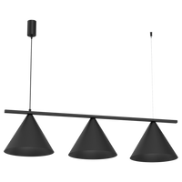 Milagro - Lampa wisząca CAPITAL CZARNY 3XGX53