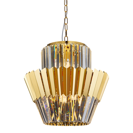 Milagro - Żyrandol DONNA GOLD 9xE14