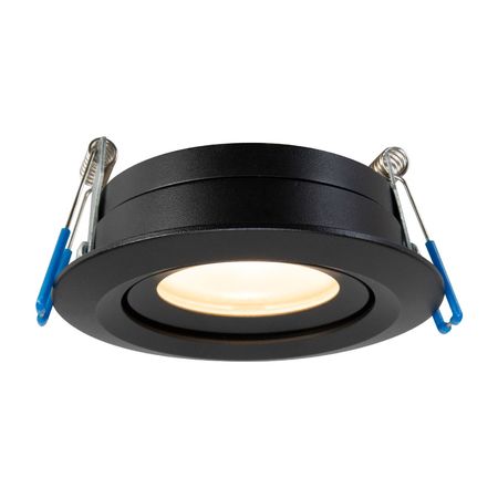 Ruchome oczko podtynkowe Lagos czarne IP65 1xGU10
