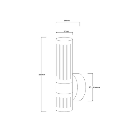 Kinkiet Ambiente chrom LED CCT