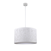 Lampa wisząca dziecięca Flowers biała 1xE27