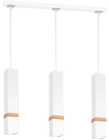Milagro - Lampa wisząca VIDAR WHITE 3xGU10