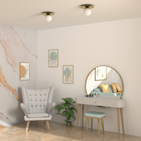 Milagro - Lampa sufitowa PLATO 1xE14