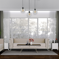 Milagro - Lampa wisząca SOFIA CLEAR 3xE27