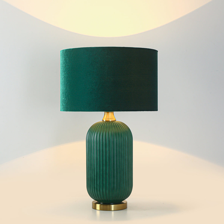 Lampa stołowa Tamiza 65 cm zielona 1xE27