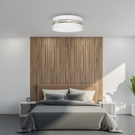 Milagro - Lampa Sufitowa ULTIMO WHITE 3xE27 Ø50cm