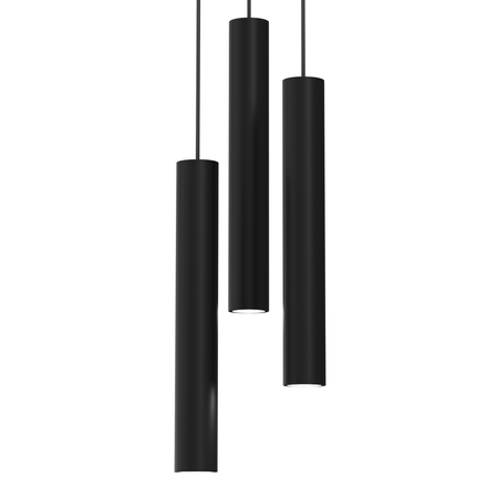 Milagro - Lampa wisząca HUDSON BLACK 3xGU10