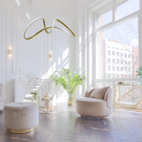 Milagro - Lampa wisząca TESORO GOLD 48W LED