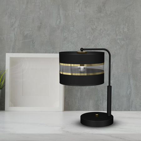 Milagro - Lampka Nocna ULTIMO BLACK 1xE27