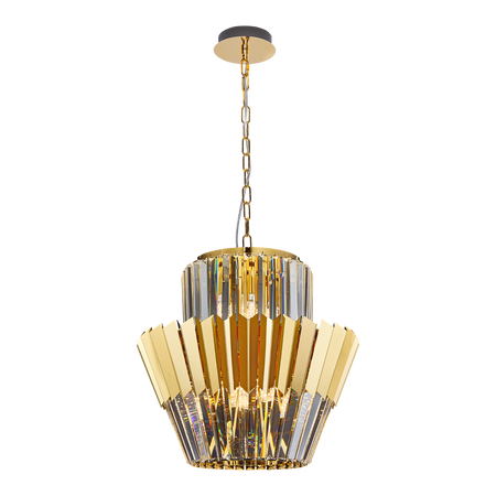 Milagro - Żyrandol DONNA GOLD 9xE14