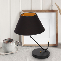 Milagro - Lampa stołowa VICTORIA BLACK 1xE27