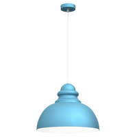 Lampa wisząca CORIN BLUE 1xE27