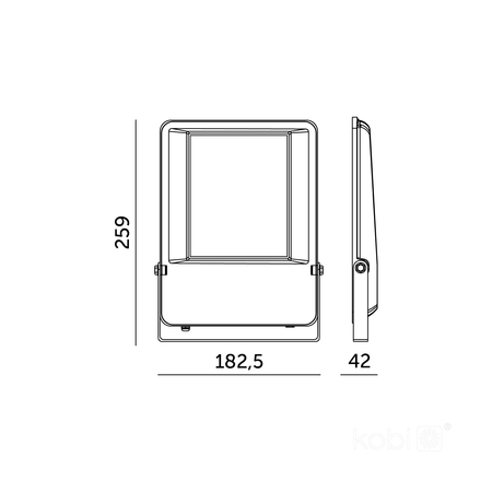 Naświetlacz LED KOBI SEUL 50W 4000K IP65 Kobi Pro