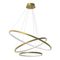 Milagro - Lampa wisząca ROTONDA GOLD 93W LED