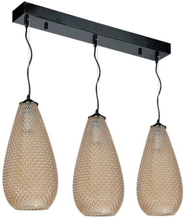 Milagro - Lampa wisząca PETRA 3xE27