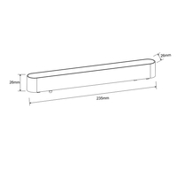 Reflektor Magnetic Slim Lumo 12W LED 3000K czarny