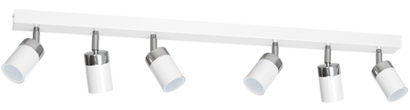 Milagro - Lampa sufitowa JOKER WHITE/CHROME 6xGU10