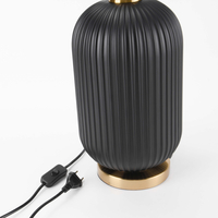 Lampa stołowa Tamiza 65 cm czarna 1xE27