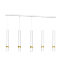 Milagro - Lampa wisząca JOKER WHITE/GOLD 5xGU10