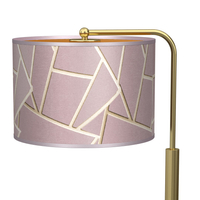 Milagro - Lampka nocna ZIGGY PINK Gold/Pink 1xE27