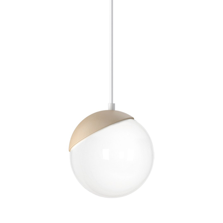 Milagro - Lampa wisząca SFERA WOOD 3xE14