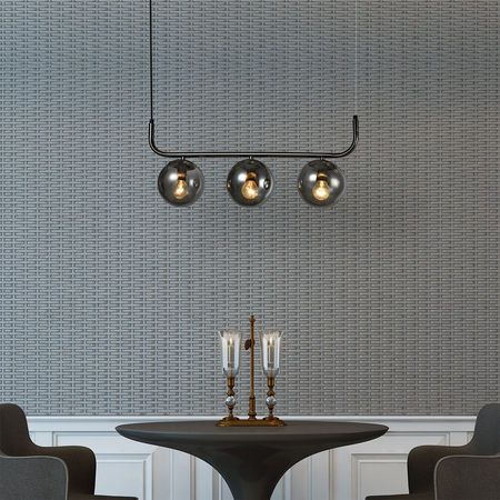 Lampa wisząca Alisa grafitowa 3xE14