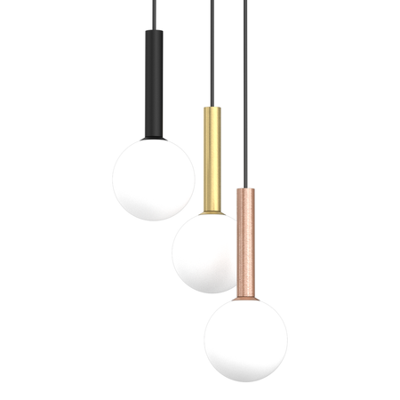 Milagro - Lampa wisząca PLAY BLACK 3xG9