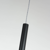Lampa wisząca Lungo 1 czarna 1xG9