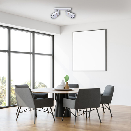 Milagro - Lampa sufitowa VIDAR WHITE 2xGU10