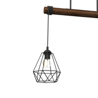 Milagro - Lampa wisząca ACERO 3xE27