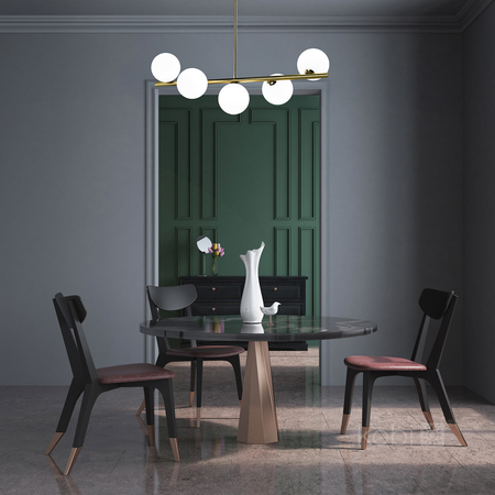 Lampa wisząca GLOBE ELEGANCE GOLD S5 5xG9 Kobi Design