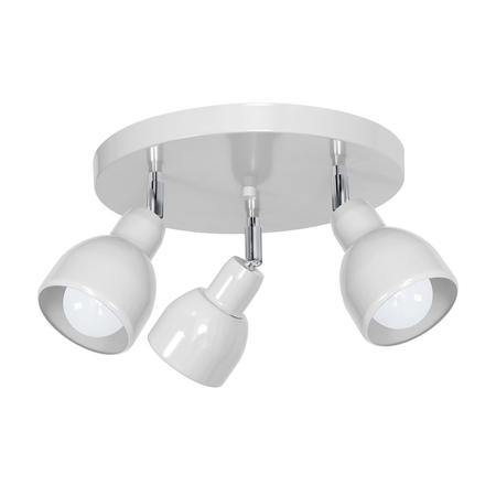 Milagro - Lampa sufitowa PIK WHITE 3xE27