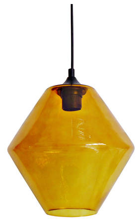 Candellux - Lampa Wisząca Bremen 20 1X60W E27 Klosz Pomarańczowy