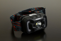 Latarka czołowa LED 5W + COB IP65 czujnik ruchu