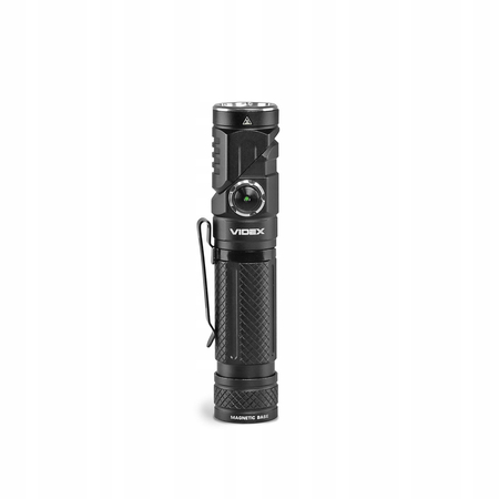 Latarka LED Videx 1000 Lumenów, Barwa 5000K, USB C, IP66, Wielofunkcyjna