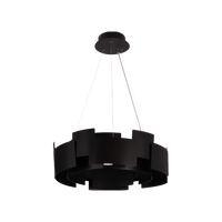Milagro - Lampa wisząca TORINO BLACK 24W LED