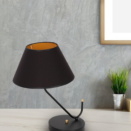 Milagro - Lampa stołowa VICTORIA BLACK 1xE27