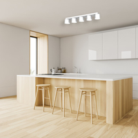 Milagro - Lampa sufitowa DIXIE White  5xGX53
