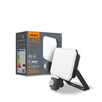 Naświetlacz z czujnikiem ruchu LED VIDEX czarny 5000K 2850lm 30W IP65 IK07