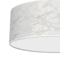 Milagro - Lampa sufitowa SENSO White/Gold 3xE27 Ø50cm
